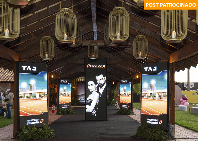 Capital vive noite hist&oacute;rica com o lan&ccedil;amento do TAJ Condom&iacute;nio 
