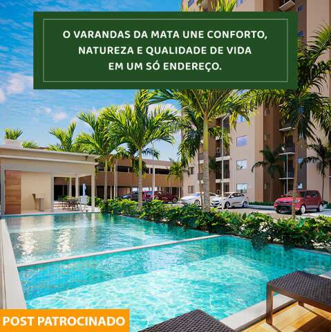 Varandas da Mata: conforto, lazer e flexibilidade no cora&ccedil;&atilde;o da Mata do Jacinto