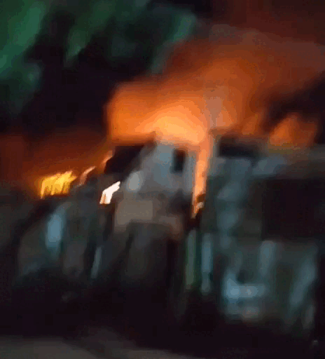 Inc&ecirc;ndio destr&oacute;i barraco e deixa moradores feridos na favela Cidade dos Anjos