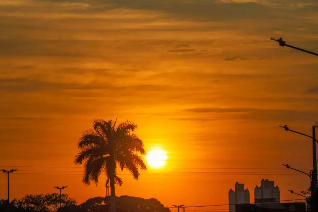 Coxim registra 38,1&deg;C e se torna a terceira cidade mais quente do Brasil