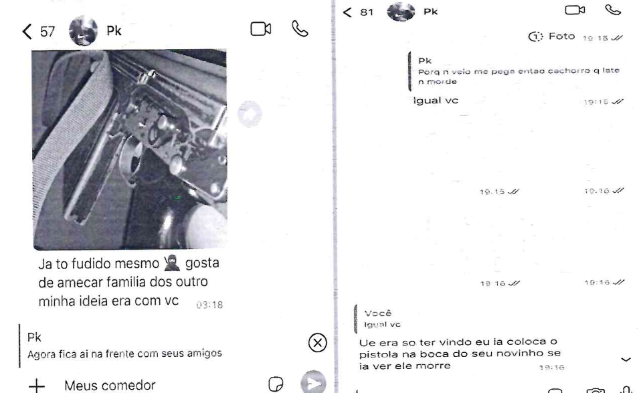 Baleado pela pol&iacute;cia, foragido desde fevereiro amea&ccedil;ava ex por mensagens