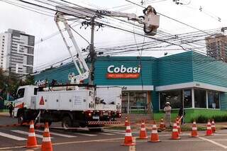 Campo Grande teve rajadas de 54,7 km/h e tr&acirc;nsito lento ap&oacute;s interdi&ccedil;&atilde;o 