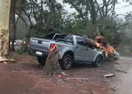 Veranico come&ccedil;a nesta quarta-feira em MS com ventania e risco de granizo