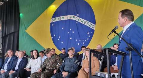 Reinaldo e Riedel mudaram o patamar da seguran&ccedil;a de MS, diz coronel Davi