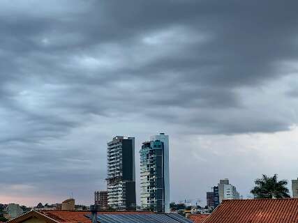 Quarta-feira tem alerta de tempestade com vendaval em todo o Mato Grosso do Sul