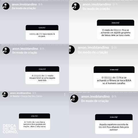 Alunos de escola estadual s&atilde;o alvos de ataques no Instagram