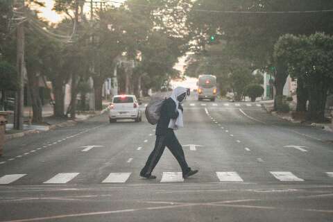 Campo Grande amanhece frio e deve atingir 30&deg;C nesta segunda-feira 