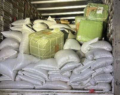 Carga de sementes escondia R$ 610 mil em produtos contrabandeados