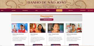 Banho de São João ganha plataforma digital para vivenciar e se emocionar Banho de São João ganha plataforma digital para vivenciar e se emocionar