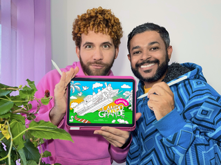 Pontos tur&iacute;sticos de Campo Grande viram livro ilustrado para pintar 