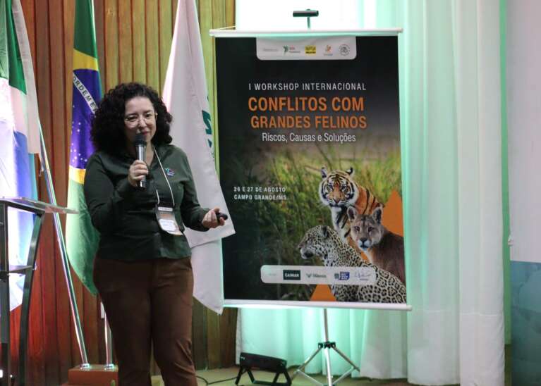 Imagens do evento Workshop Conflito com Grandes Felinos (Foto: Osmar Veiga)