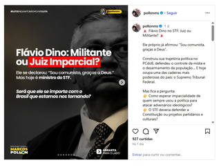 Antes crítico, Pollon faz as pazes com STF para frear lei que protege crianças Antes crítico, Pollon faz as pazes com STF para frear lei que protege crianças