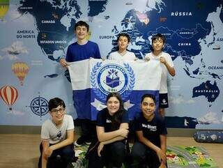 Estudantes representam o Mato Grosso do Sul em campeonato global de robótica Estudantes representam o Mato Grosso do Sul em campeonato global de robótica
