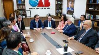 Presidentes da OAB e do STJ discutem cria&ccedil;&atilde;o de novas varas federais no Estado