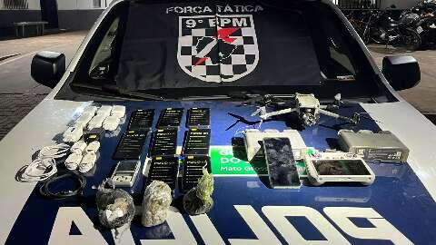 A&ccedil;&atilde;o com drone em pres&iacute;dio acaba em tiros e tentativa de atropelar policiais