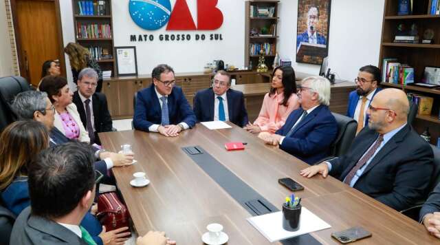 Presidentes da OAB e do STJ discutem cria&ccedil;&atilde;o de novas varas federais no Estado