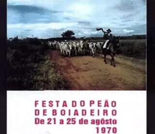 Festa do Pe&atilde;o de Barretos nasceu das comitivas que sa&iacute;am de MS