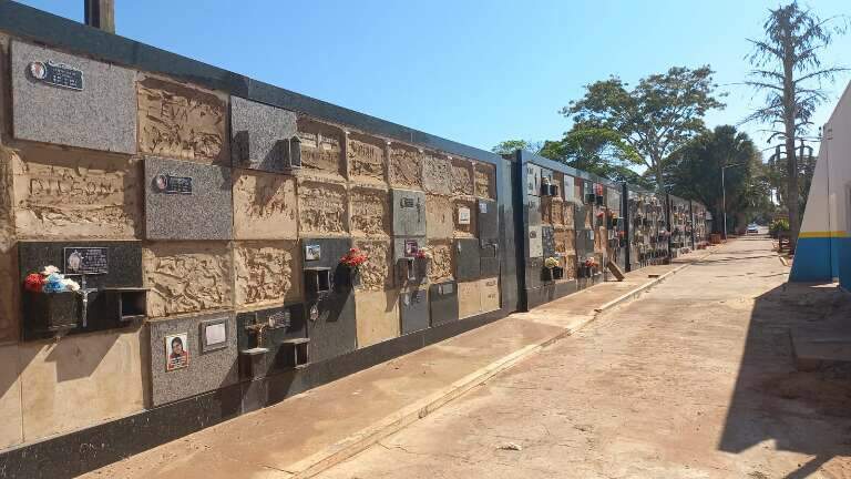 Cemitério Municipal de Anaurilândia (Foto: Divulgação/ Prefeitura de Anaurilândia)