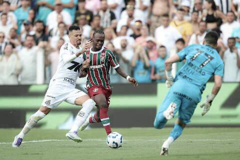 Santos pressiona, mas empata com Fluminense sem gols na Vila Belmiro