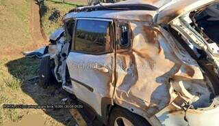 Casal de Campo Grande morre ap&oacute;s capotagem em rodovia de SP