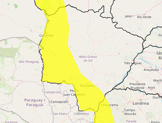 Setembro come&ccedil;a com alerta de tempestade em parte de MS