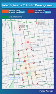 Interdi&ccedil;&otilde;es para desfile de 7 de Setembro come&ccedil;am no s&aacute;bado
