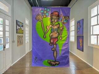 Casa de Cultura recebe exposi&ccedil;&atilde;o da grafiteira Marilena Grolli
