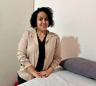 Telma superou a pris&atilde;o e recome&ccedil;ou a vida fazendo massagem