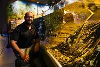 De peixinhos de brinquedo a Bioparque, biólogo realiza sonho de infância