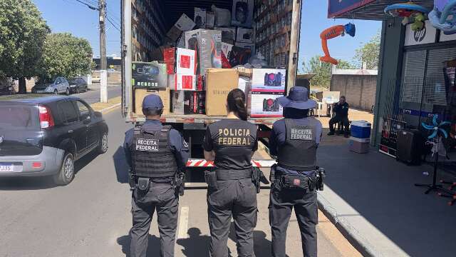 Receita identifica rota de contrabando e apreende R$ 300 mil entre MS e SP