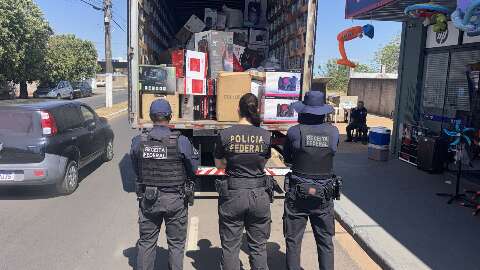 Receita identifica rota de contrabando e apreende R$ 300 mil entre MS e SP