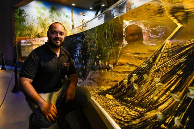 De peixinhos de brinquedo a Bioparque, bi&oacute;logo realiza sonho de inf&acirc;ncia