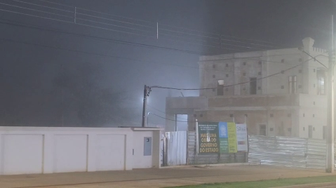 Neblina cobre fronteira e temperatura cai 9&ordm;C em 6 horas
