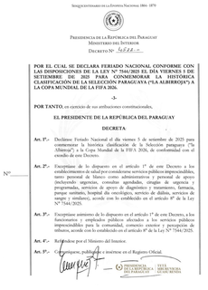 Paraguai empata com Equador e volta à Copa do Mundo após 16 anos Paraguai empata com Equador e volta à Copa do Mundo após 16 anos