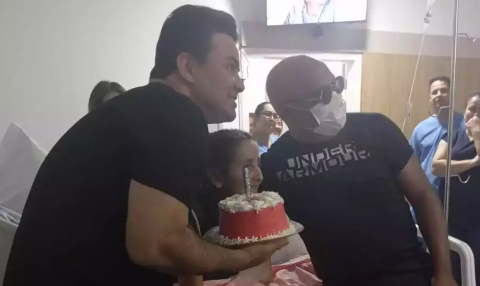 Rick e Renner realizam sonho de f&atilde; em MS 6 dias antes de ela morrer