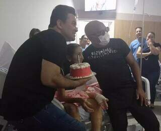 Rick e Renner realizam sonho de f&atilde; em MS 6 dias antes de ela morrer