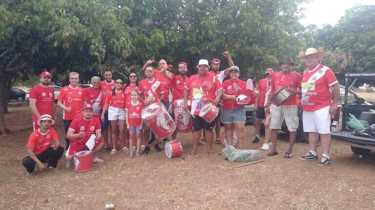 Torcida Falange Vermelha (Foto: Judson Marinho)