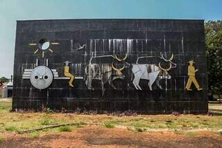 Busto de fundador de Campo Grande &eacute; furtado na Afonso Pena
