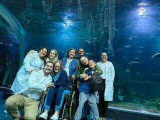 Paciente em cuidados paliativos realiza sonho de visitar o Bioparque