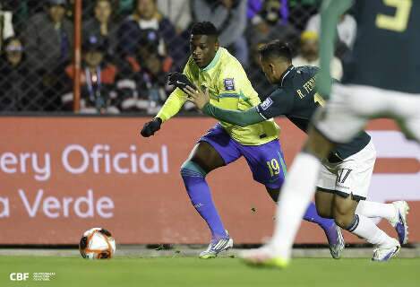 Miguelito decide vit&oacute;ria da Bol&iacute;via sobre Brasil nas Eliminat&oacute;rias da Copa