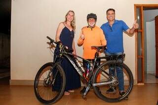 Aos 63 anos, Ivanilson encara viagem de 4 mil km de bicicleta