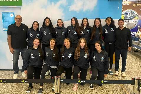 Sele&ccedil;&atilde;o Feminina Sub-16 de Mato Grosso do Sul disputa Brasileiro em Saquarema
