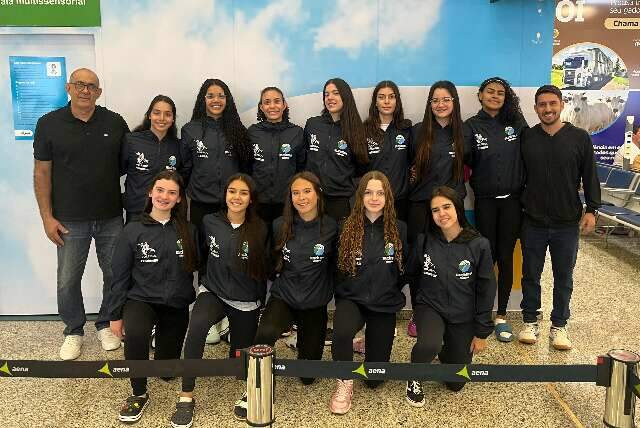 Sele&ccedil;&atilde;o Feminina Sub-16 de Mato Grosso do Sul disputa Brasileiro em Saquarema