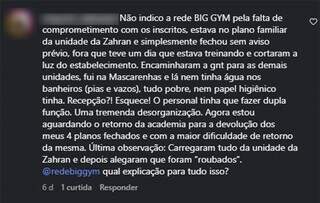 Sem aviso pr&eacute;vio, academia fecha unidade na Zahran e deixa alunos no preju&iacute;zo