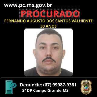 Pol&iacute;cia divulga cartaz para achar autor de execu&ccedil;&atilde;o com 20 tiros