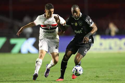 S&atilde;o Paulo derrota Botafogo com gol no in&iacute;cio do jogo e se aproxima do G6