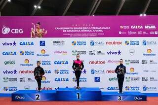 Ginasta de MS faz hist&oacute;ria e conquista primeiro t&iacute;tulo nacional para o estado