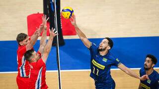 Central de MS faz 10 pontos e é destaque da seleção em vitória no Mundial Central de MS faz 10 pontos e é destaque da seleção em vitória no Mundial