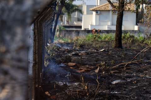 Queimadas recorrentes preocupam moradores do Jardim Veraneio