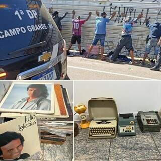 At&eacute; disco do Julio Iglesias &eacute; apreendido em opera&ccedil;&atilde;o contra furtos&nbsp;no&nbsp;Centro